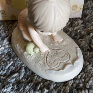 Precious moments love letters in the sand